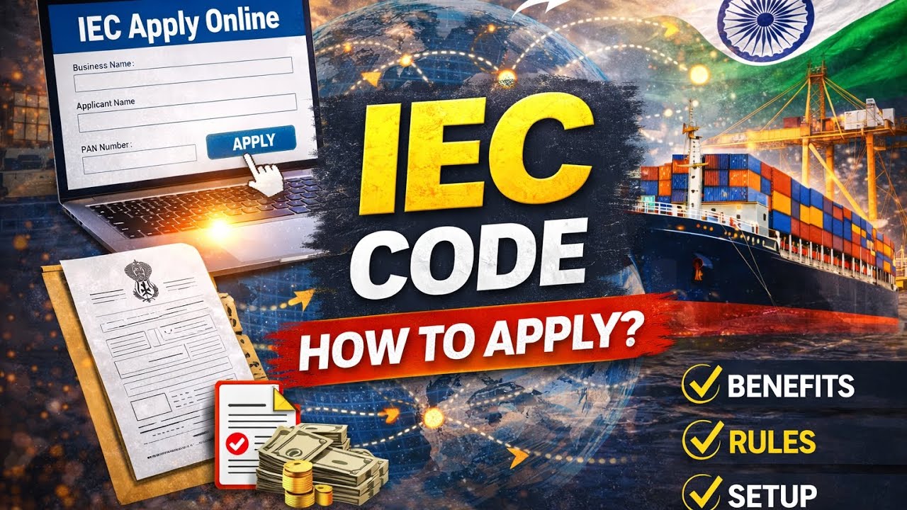 Import Export Code (IEC) Registration Explained | How to Apply IEC ...