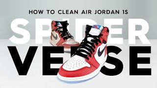 How To Clean Air Jordan 1 with Reshoevn8r (Spider-Man Origin Story)