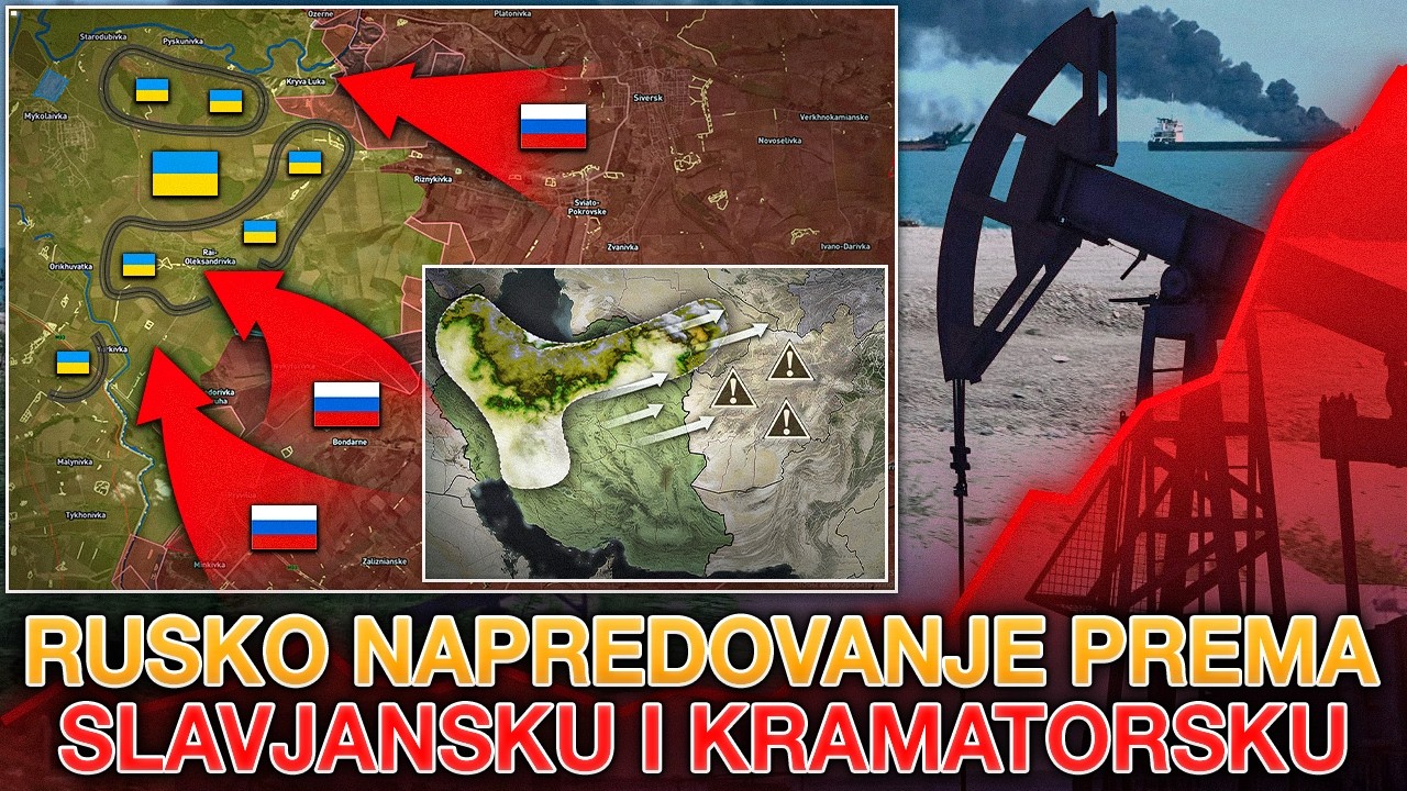 Veliki Raketni i Geran Udari⚔Ukrajina Nebitna zbog Irana⚔Slavjanska Ofanziva⚔Golubovka Pala.9.3.2026