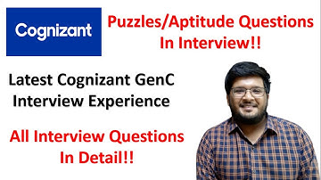 2 Latest Cognizant Interview Experience | All Interview Questions 🔥🔥