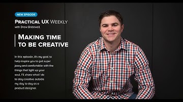 Making time to be creative