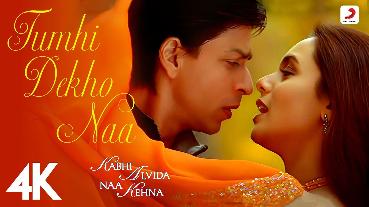 Tumhi Dekho Naa Offical 4K Video   KANKShahrukh Khan Rani MukherjeeSonu Nigam Alka Yagnik 4K 