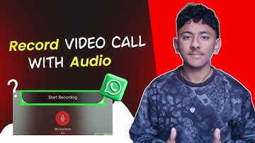 How To Record Whatsapp Video Call With Audio | 2024🔥 |