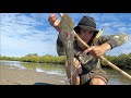 Primitive Bowfishing Flathead Catch & Cook! Pt.2