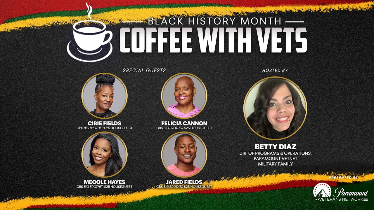 Paramount VetNet: Coffee With Vets—CBS’ Big Brother Houseguests: Cirie, Felicia, Mecole & Jared