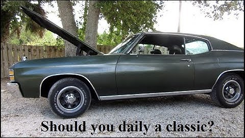 So, you want to daily drive a classic car?