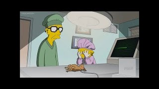 The Simpsons - Lisa's hamster died