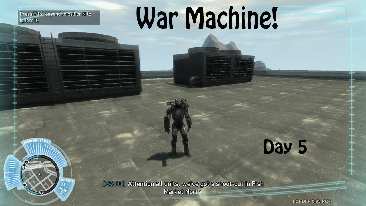 GTA IV LCPDFR Iron Man Featuring War Machine! Patrol - Episode 5 - You Do Not Want to Ride The Beast