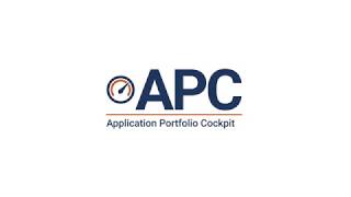 Application Portfolio Cockpit (APC) - Cloud service for Application Portfolio Management