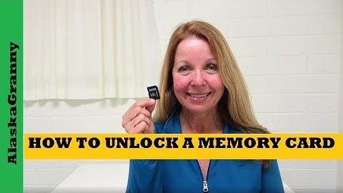 How To Unlock A Memory Card Canon Camera