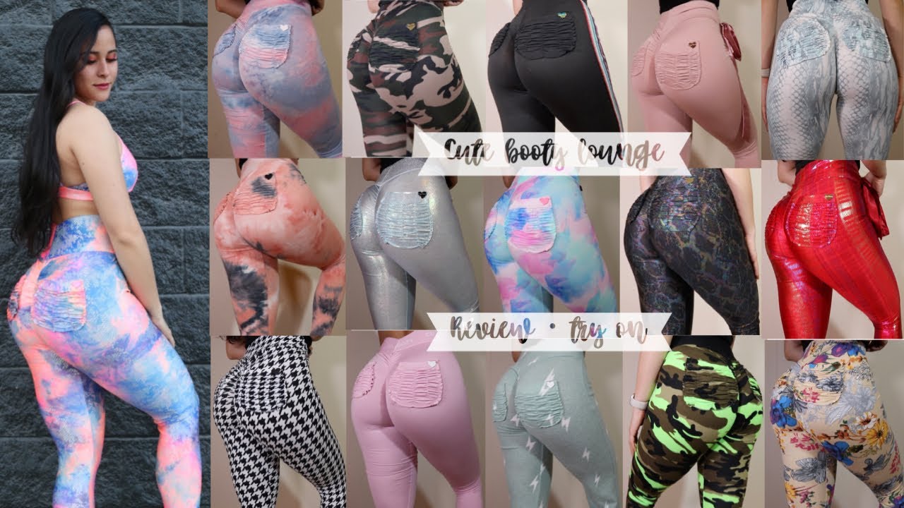 Cute booty lounge haul/review part 2 • different fabrics and prints😍  flattering leggings 