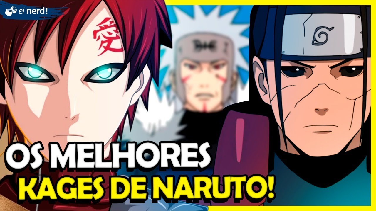 Conheça todos os Hokages de Naruto rankeados por nível de poder