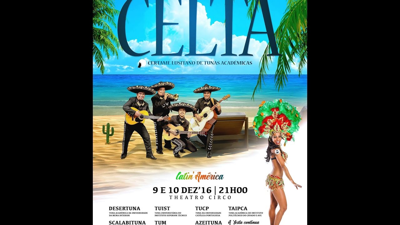 XXIII CELTA Latin'América | Azeituna | Sex., 9.dez.2016 | Theatro Circo | Braga