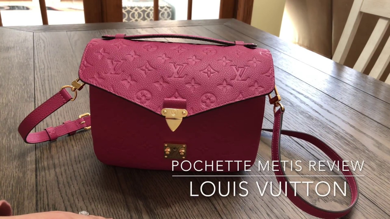 Louis Vuitton Empreinte Pochette Metis Rose Poudre & LV Bandeau