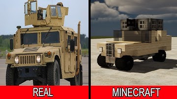 Humvee M1151 | Minecraft Tutorial + Guess what