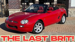 British Import! The LAST MG!  1995 MGF Roadster with 49k miles detailed video overview.  For Sale.