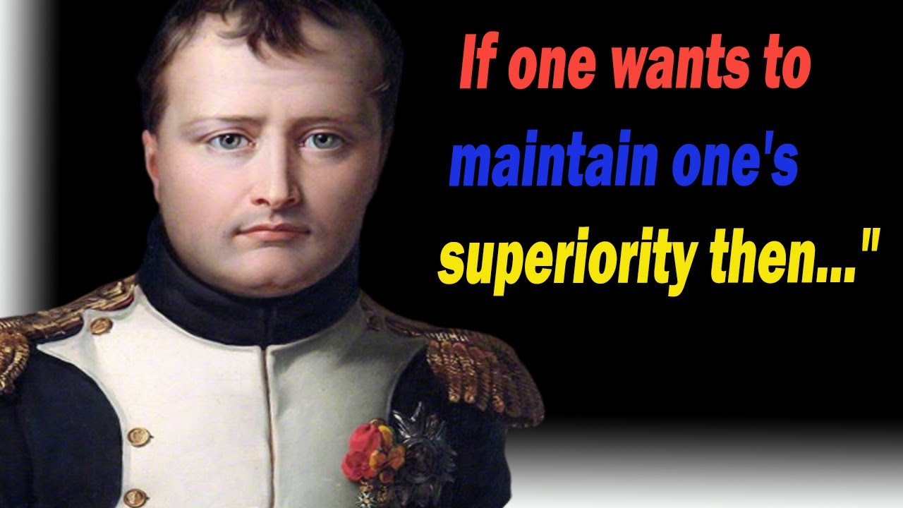 Uncover the Most Inspiring Napoleon Bonaparte Quotes! YouTube