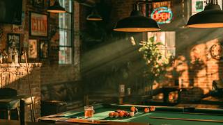 Vintage Pool Hall Jazz & Bossa Nova | Cozy Bar Ambience for Relaxing, Work & Study screenshot 4