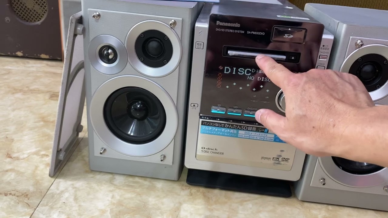 Panasonic SA-PM930DVD*0915772882 - YouTube