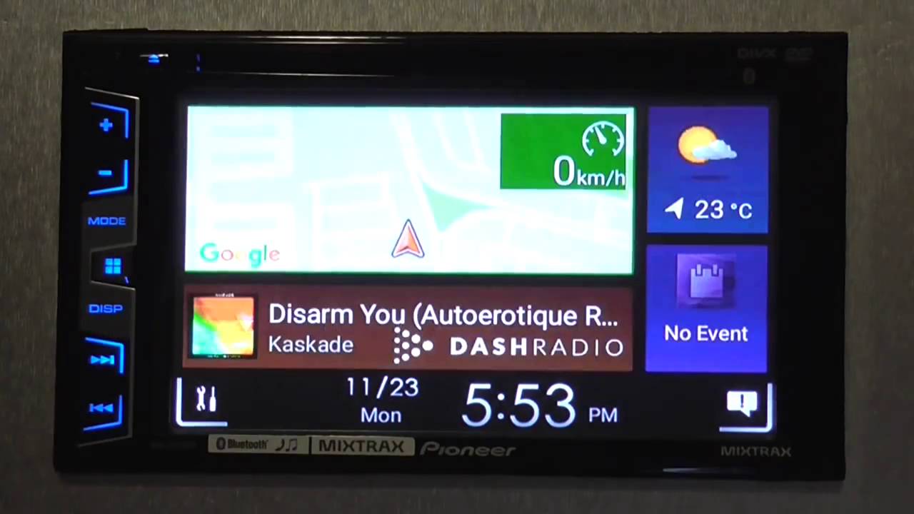 AVH X2750BT Configuración y Uso de AppRadio Mode con Smartphone Android