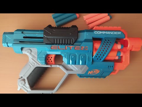 Бластер Нерф Еліт Коммандер Nerf Elite 2.0 Commander RD-6 Blaster (E9485)