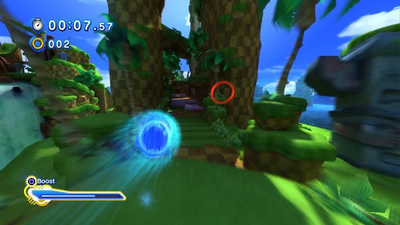 SONIC X SHADOW GENERATIONS Green Hill act 2 1:36:94