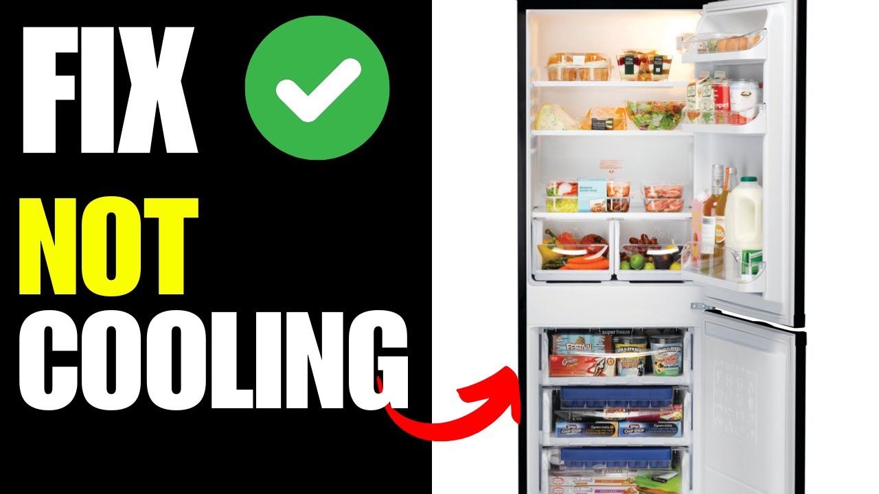 hotpoint fridge not cooling How TO Fix YouTube
