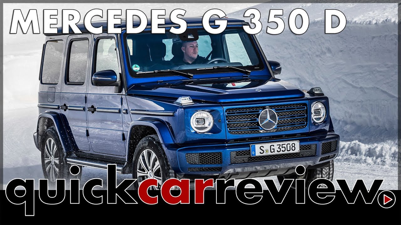 Mercedes Benz G 350 D Test Drive With The Diesel G Class
