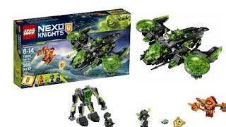 Lego News Lego Nexo Knights 2018 Winter Sets, Berserker Bomber, Set 72003 Official Pictures