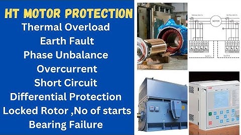 HT Motor Protection  || Relay Settings || HT Motor Protection faults Explanation | Hindi | Q&A |
