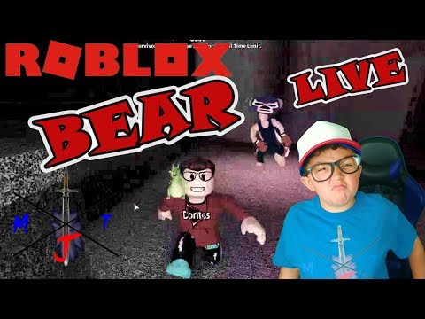 Live Bear The Creepiest Roblox Game Ever Private Server With Fans Kid Gamer Minethej Friendly Youtube - roblox server helper youtube