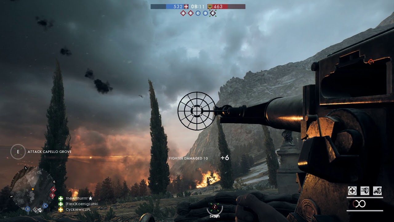 Battlefield 1 - Apocalypse DLC Coporetto New Map Xbox One X Gameplay