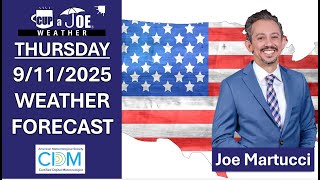 Somber sunshine | Thursday, 9/11/2025 NJ Weather Forecast