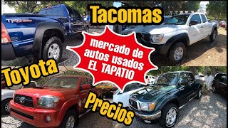 camionetas en venta TOYOTA tacomas y mas precios tianguis de autos usados autodinamico ford