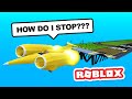 Launching a 700 MPH ROCKET CAR off a AIRPORT RUNWAY in ROBLOX CAR CRUSHERS 2