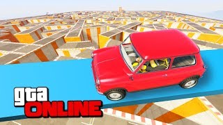 НЕПРОХОДИМЫЙ ЛАБИРИНТ МИНОТАВРА! ШОУ ИНТУИЦИЯ В GTA 5 ONLINE ( ГТА 5 ГОНКИ )