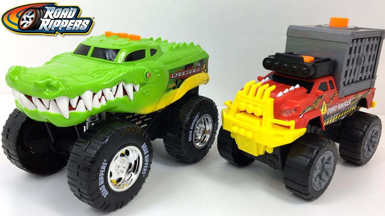 monster truck cocodrilo