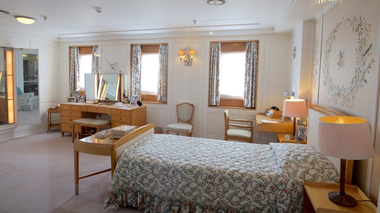 yacht britannia interior