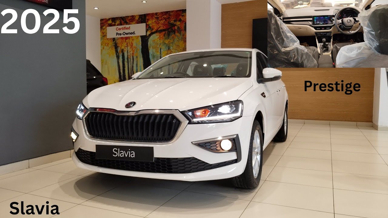 Skoda Slavia|2025 Top  Model Prestige😎Detail Review
