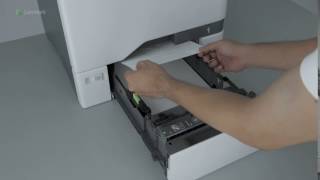 CS720/CS725/CX725 Series—Clearing paper jam in trays