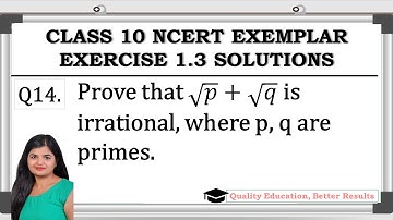 Exercise 1.3 Q14 NCERT Exemplar Class 10 Maths @MathsTeacher