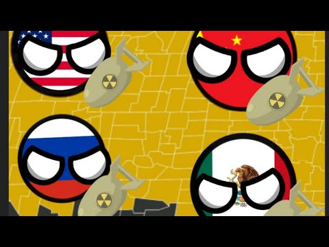 La invasión zombie. #countryballs #humordepaises #latinoamerica #zombies #humor #latam