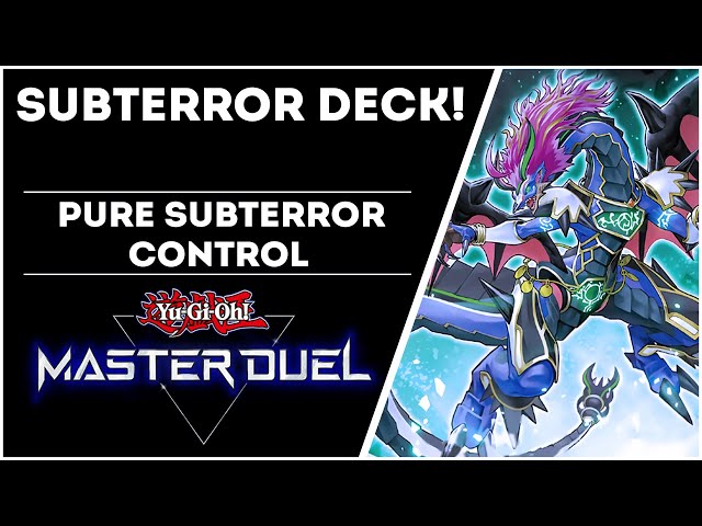 subterror deck yugioh Behemoth Stalagmo" Reviews and Rating Score in Japan All cards will be carefully packed for safe transit. YGOrganization | [Deck Recipe] Subterror
