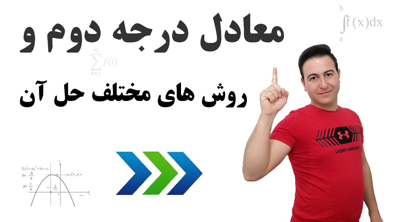 ریاضی دهم تجربی.درس اول فصل چهارم .معادله درجه دوم و روش های مختلف حل آن. عزیز شکیبافر