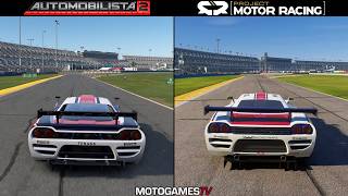 Automobilista 2 vs Project Motor Racing - Saleen S7-R at Daytona screenshot 5