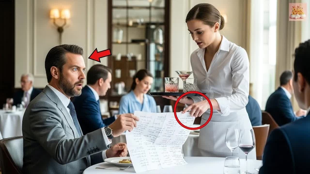 Cameriera corregge l'errore matematico del miliardario： minuti dopo è seduta nel suo ufficio !