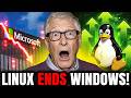 Bill Gates SHOCKED As Linux BREAKS All Records And Windows COLLAPSES