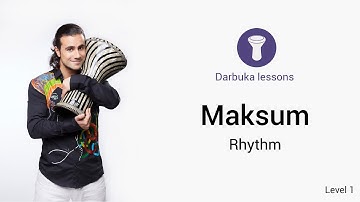 Darbuka lesson Rhythm MAKSUM MAQSOUM for beginners | Doumbek Derbake Tabla