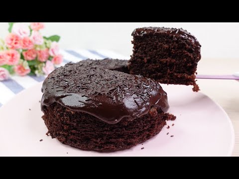 Chocolate cake in 5 minutes preparation. Very tasty recipe without an oven! # 124