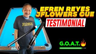 Efren Reyes JFlowers Cue Review (2022)